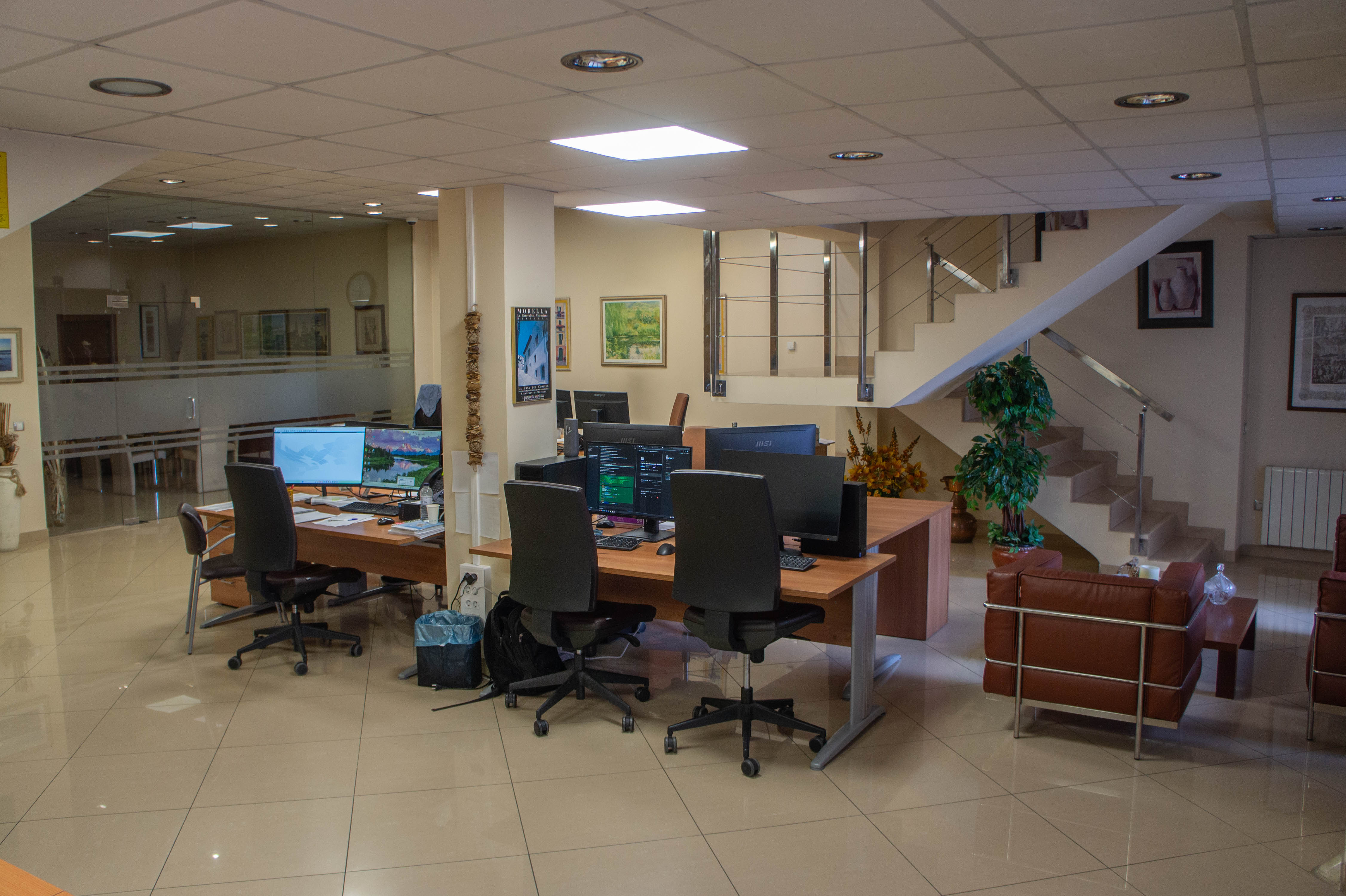 Interior de la oficina Guimerà Consultoria